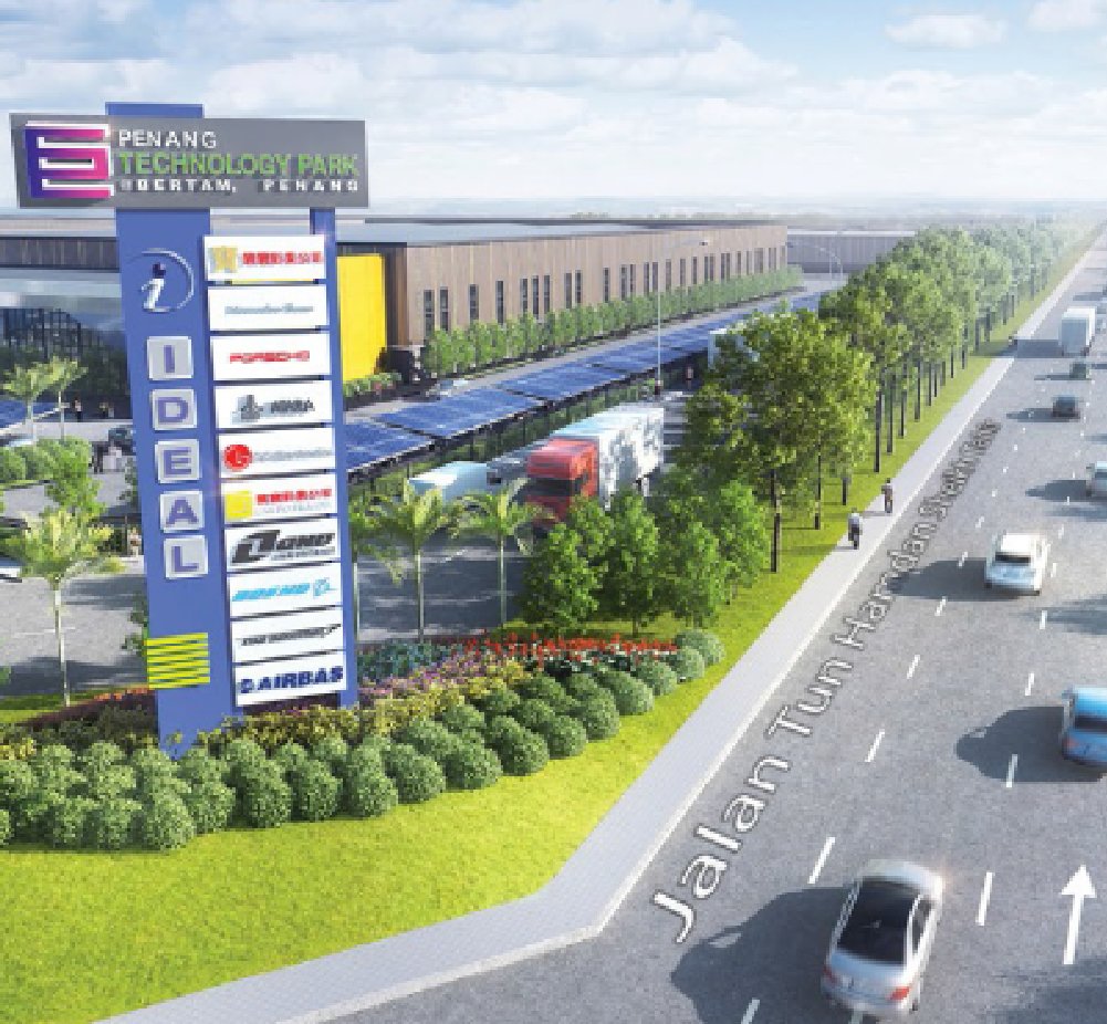 Masterplan vision of Penang Technology Park @ Bertam, Kepala Batas Penang